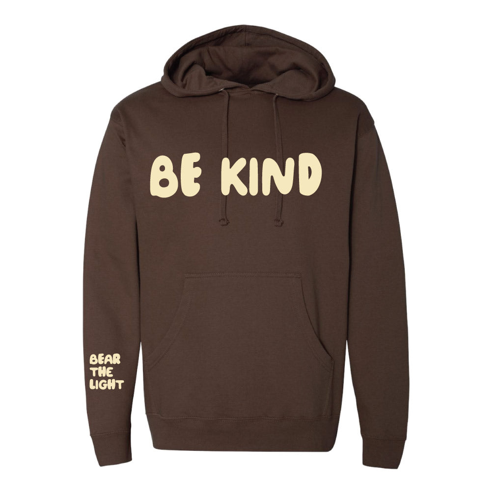 Be Kind Hoodie - Brown
